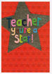 Picture of TEACHER YOURE A STAR! CARD
